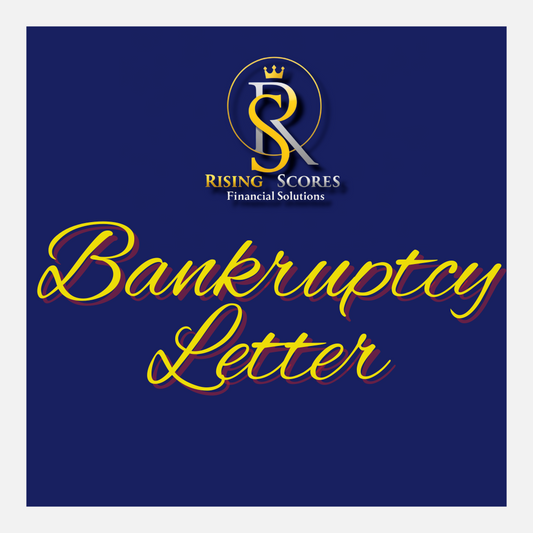 Bankruptcy Letter